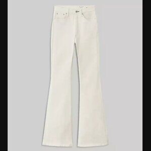 Rag & Bone Casey High-Rise Flare - Ecru